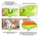 Cepillo De Vapor Para Gatos 3 En 1