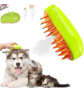 Cepillo De Vapor Para Gatos 3 En 1